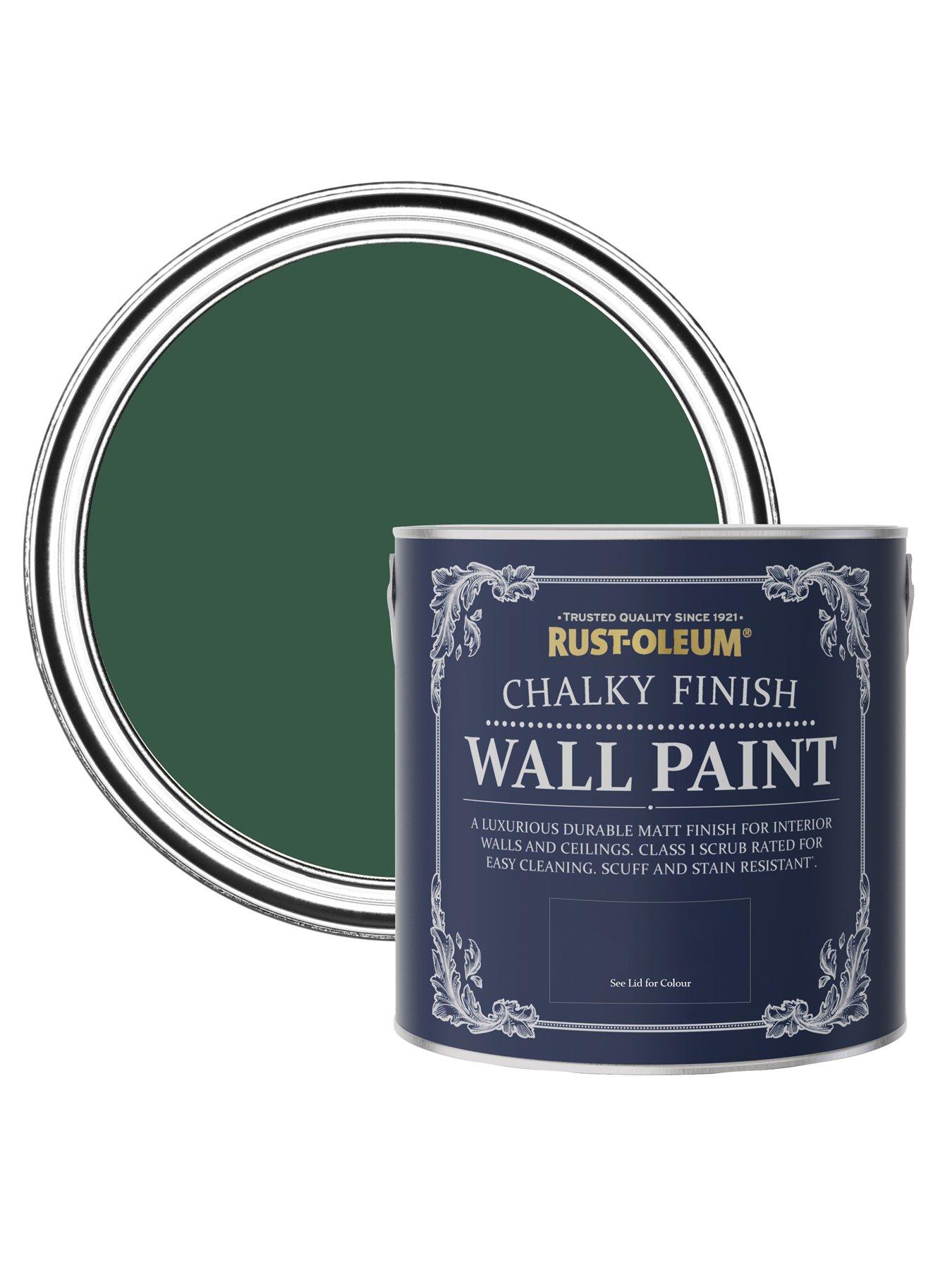Rust-Oleum Chalky Finish Wall Paint in The Pinewoods – 2.5-litre tin
