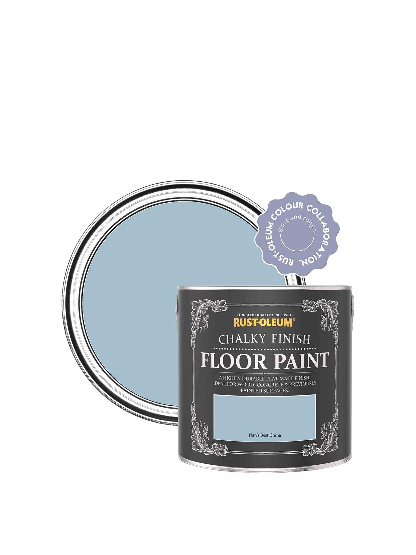 Rust-Oleum Chalky Finish Floor Paint In Nan’S Best China – 2.5-Litre ...