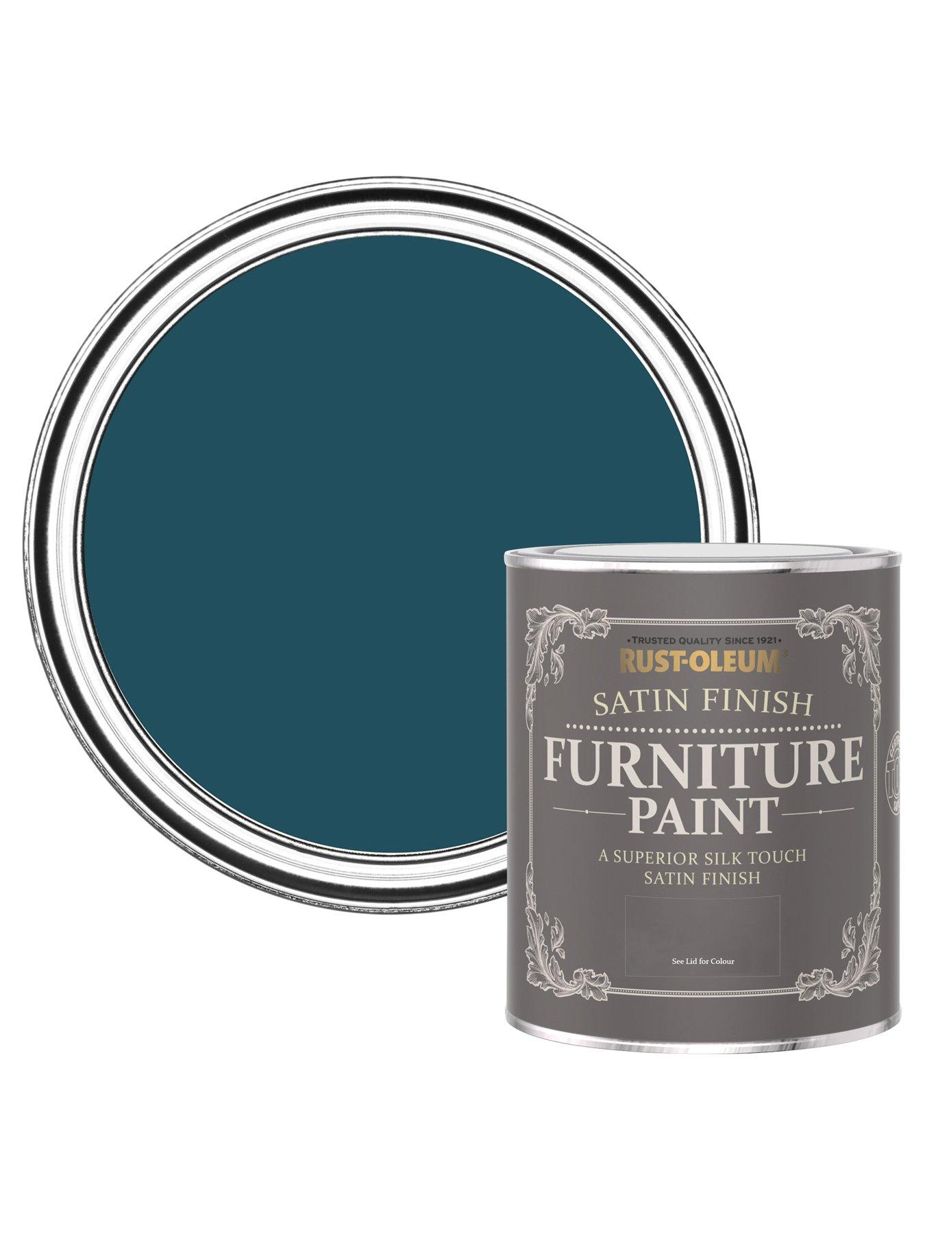 Rust oleum satin finish store furniture paint