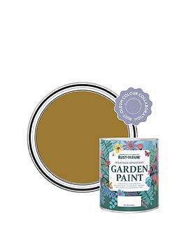 Product photograph of Rust-oleum Chalky Finish Garden Paint In Wet Harvest Ndash 750 Ml Tin from very.co.uk