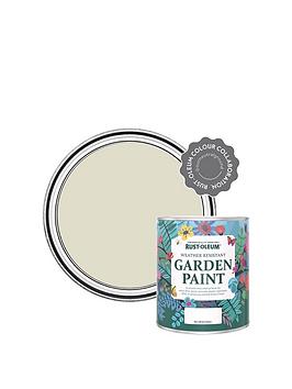 Product photograph of Rust-oleum Chalky Finish Garden Paint In Relaxed Oats Ndash 750 Ml Tin from very.co.uk