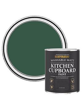 Product photograph of Rust-oleum Kitchen Cupboard Paint In The Pinewoods Ndash 750 Ml Tin from very.co.uk