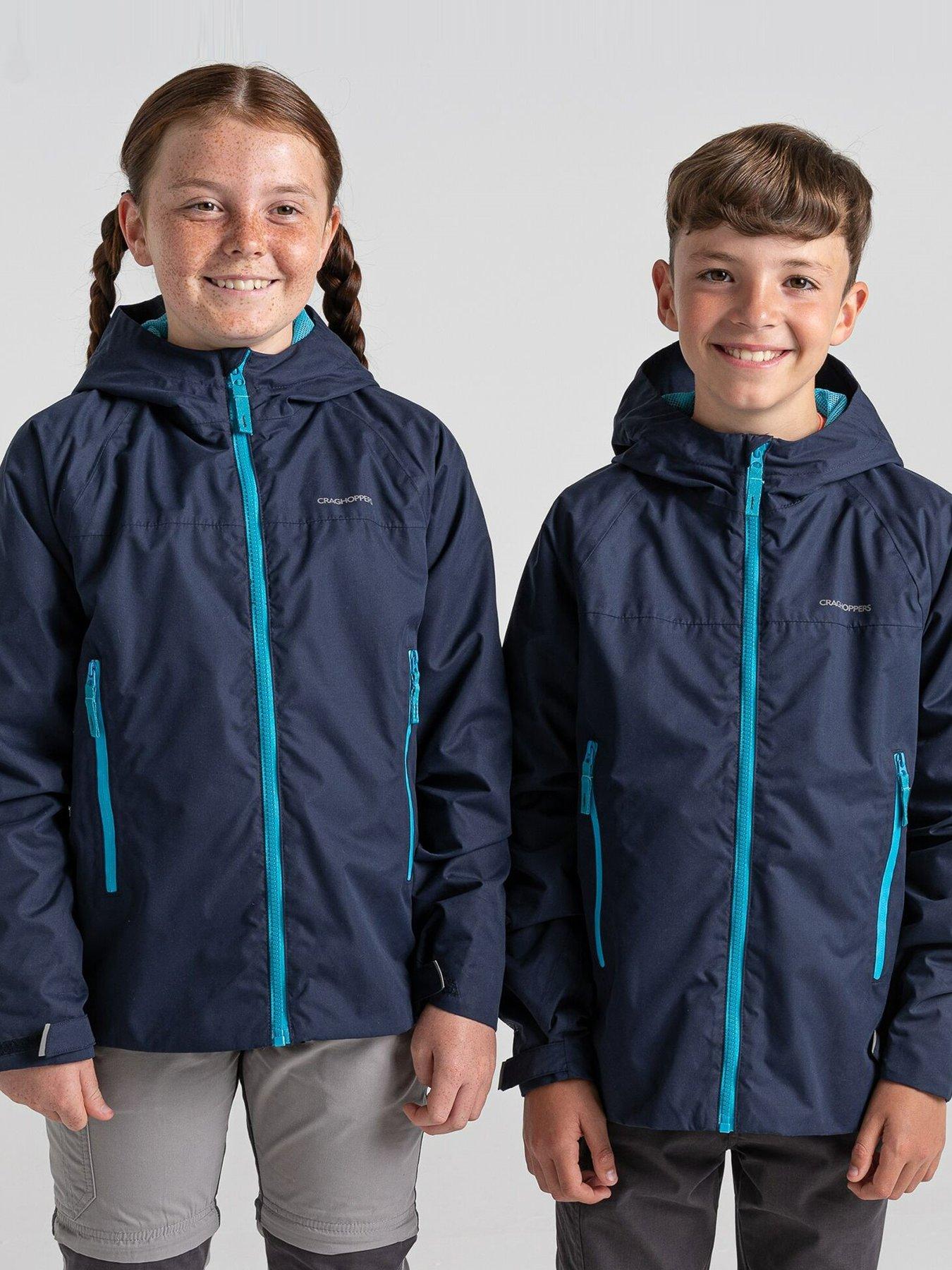 Craghoppers Craghoppers Boys Minato Relaxed Fit Waterproof Jacket 