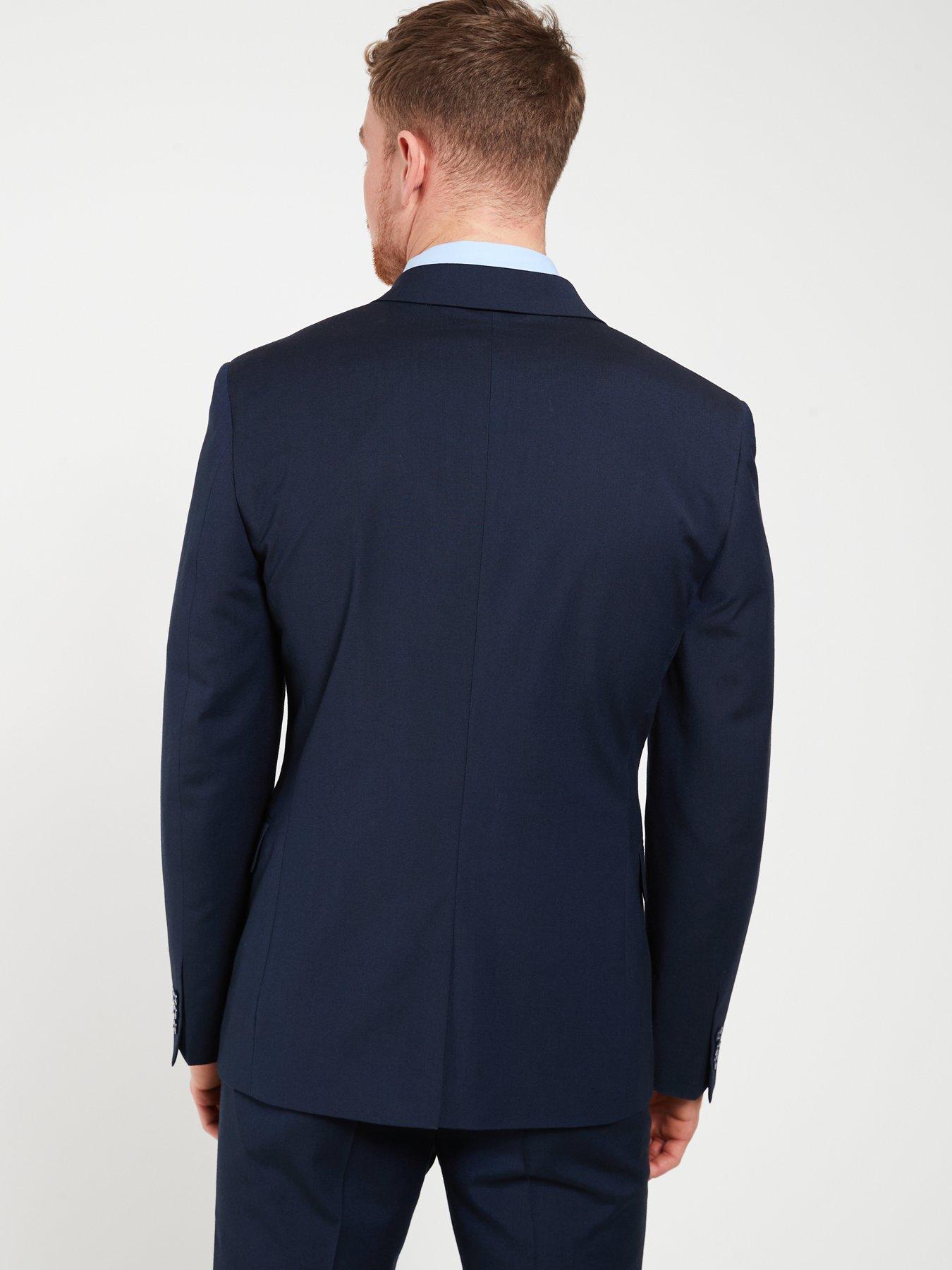 Image 2 of 6 of Everyday Slim Suit Jacket - Navy