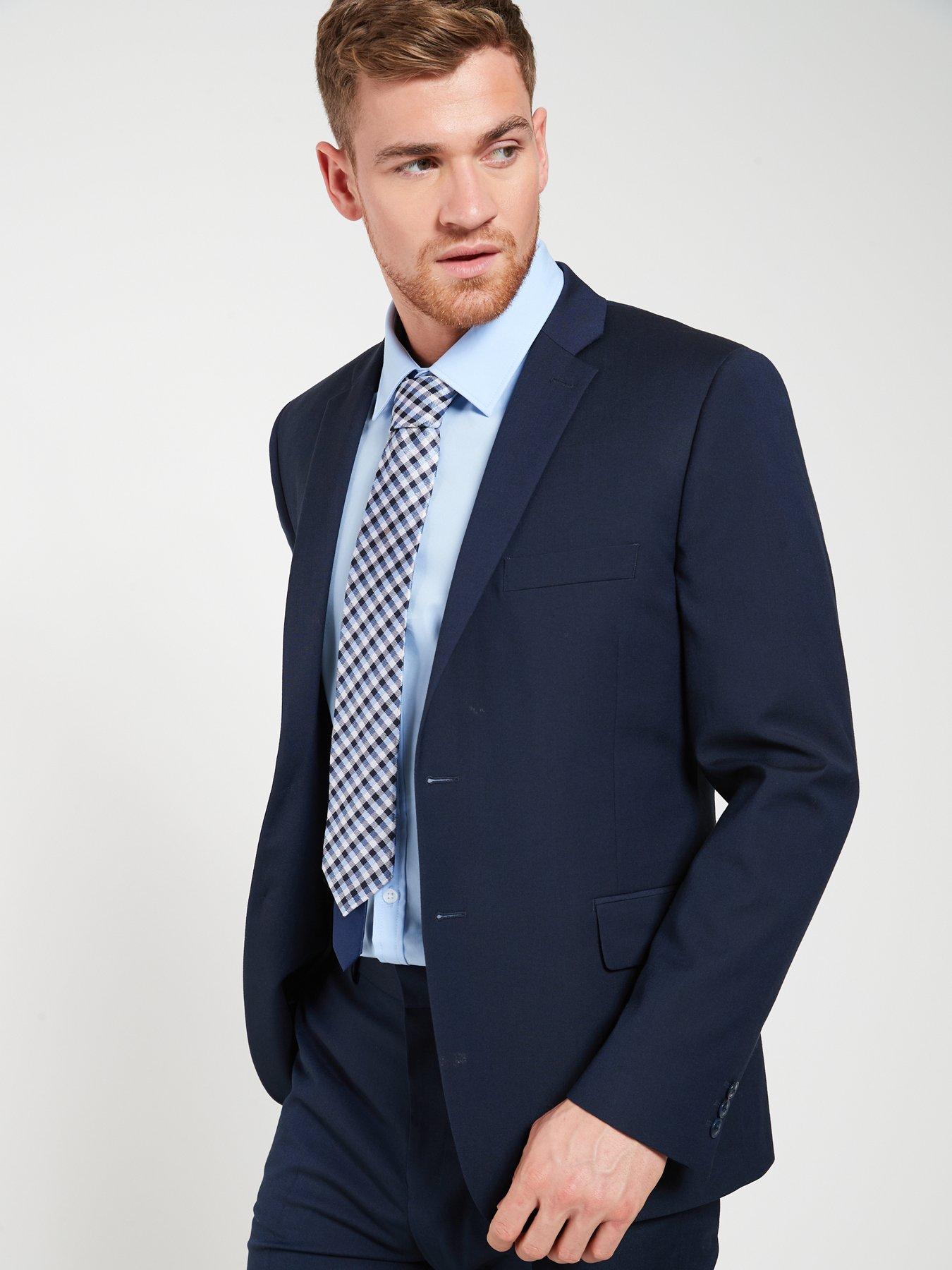 Image 5 of 6 of Everyday Slim Suit Jacket - Navy