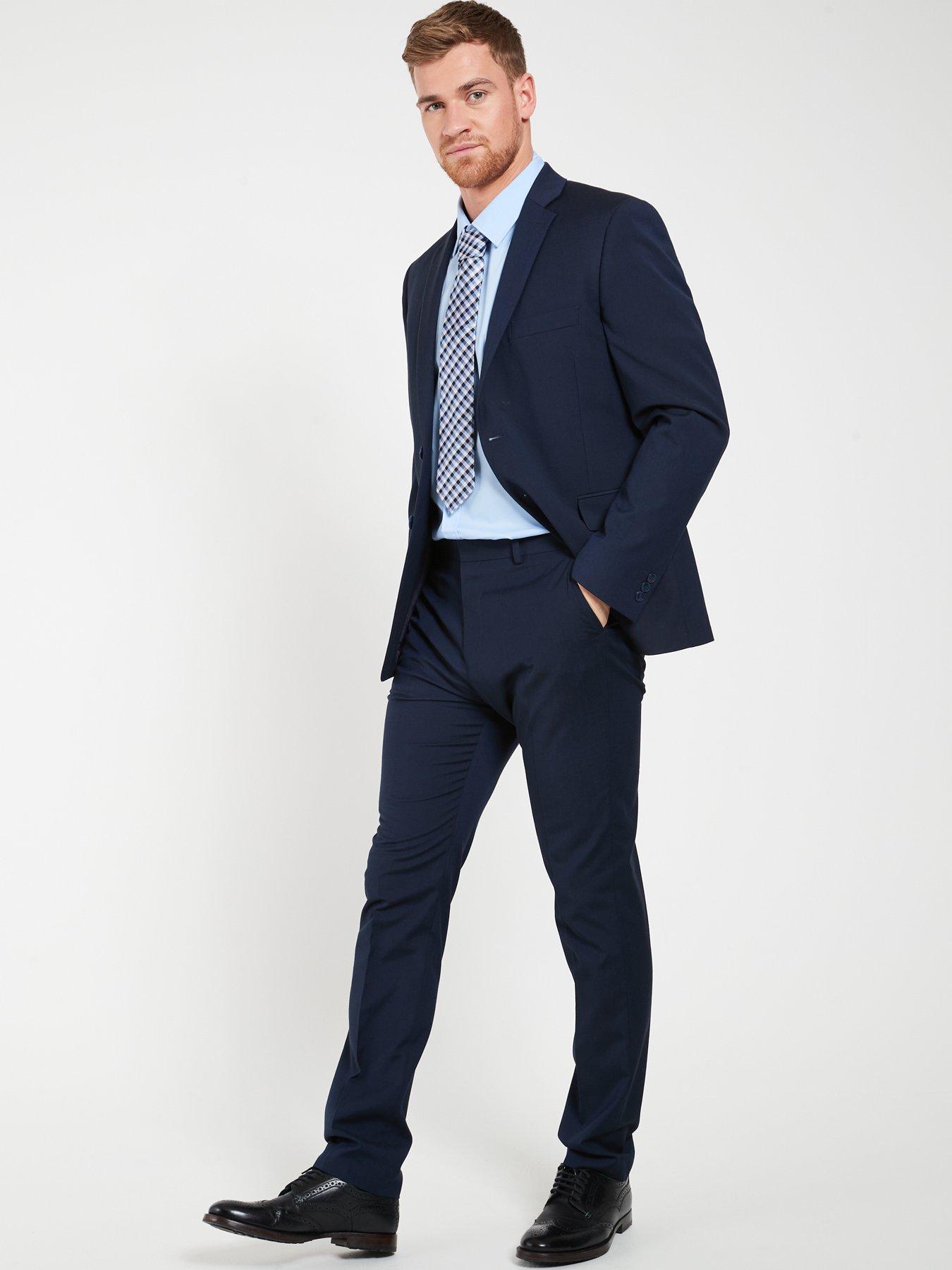 Image 6 of 6 of Everyday Slim Suit Jacket - Navy