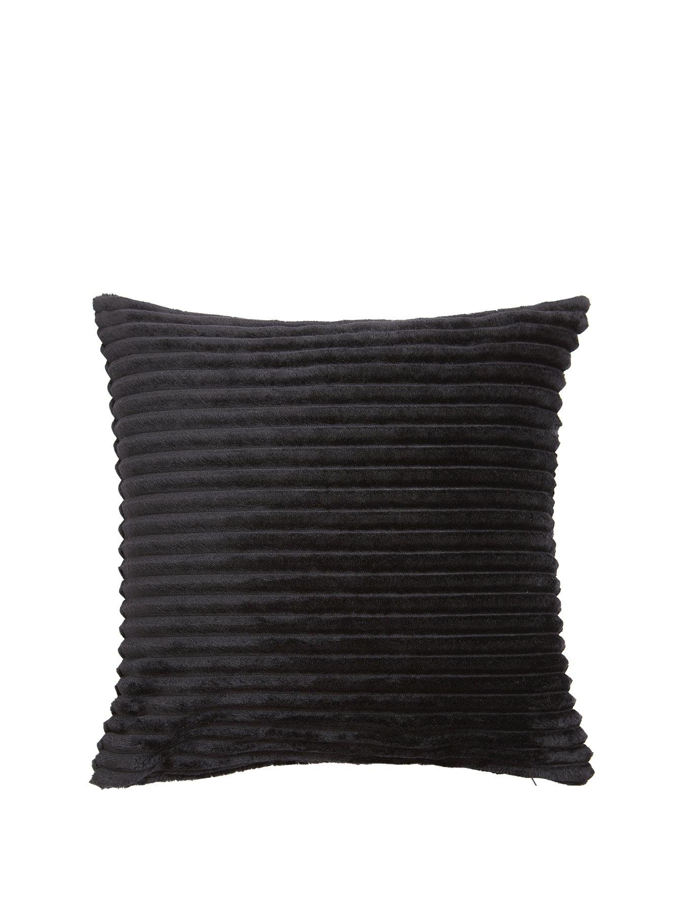 Very Home Ribbon Velour Cushion