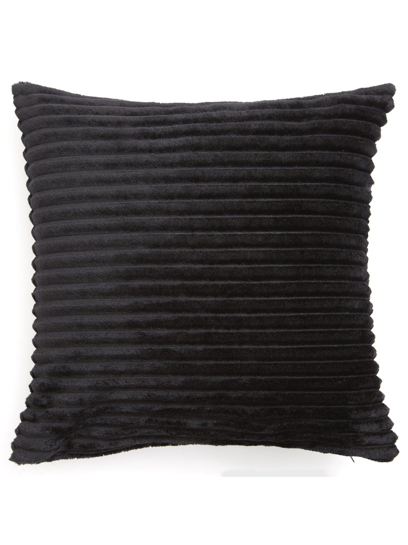 The Very Collection Ribbon Velour Cushion