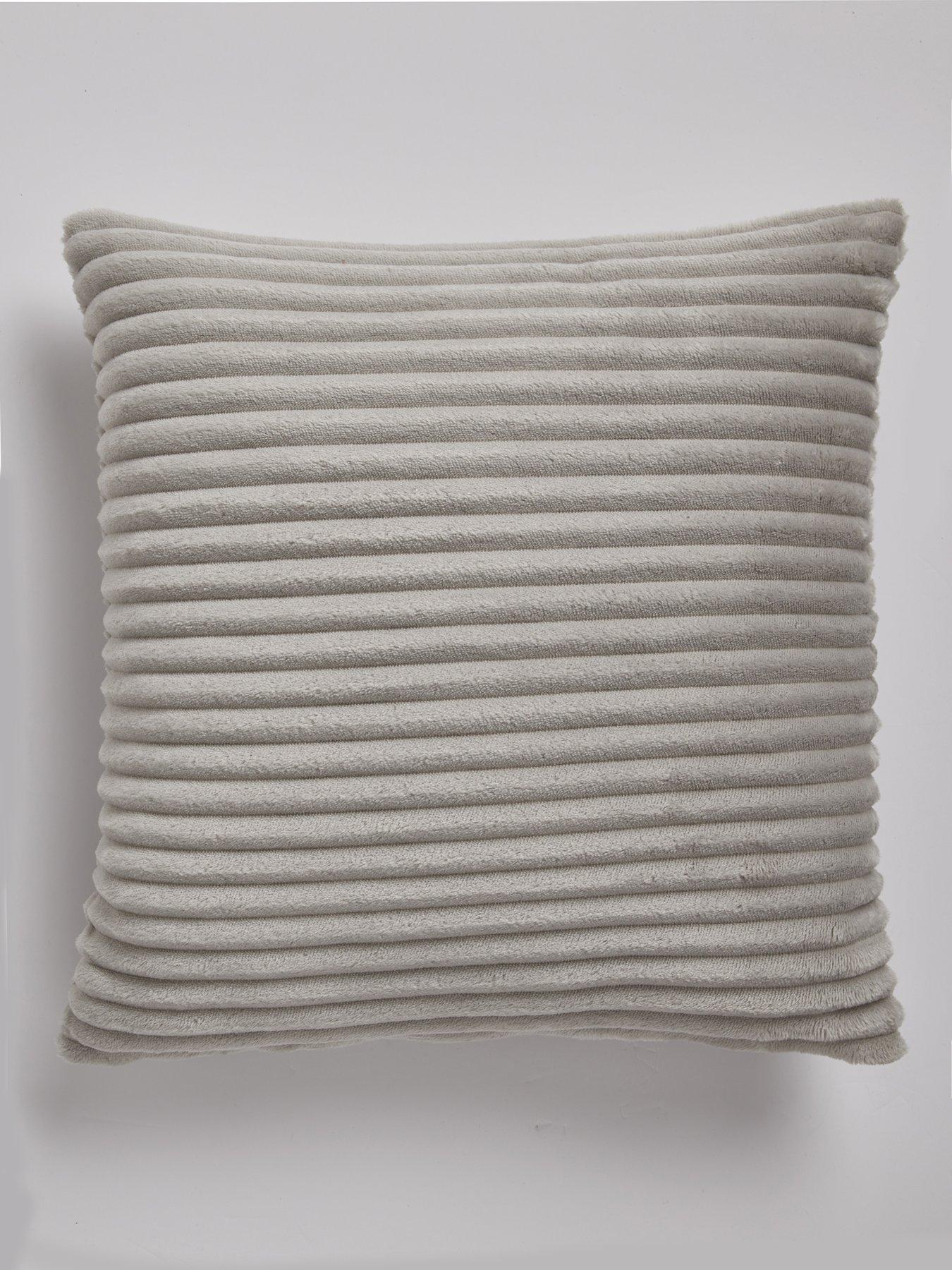 The Very Collection Ribbon Velour Cushion