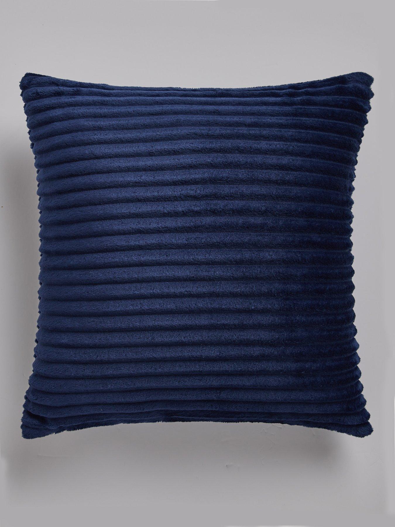 The Very Collection Ribbon Velour Cushion