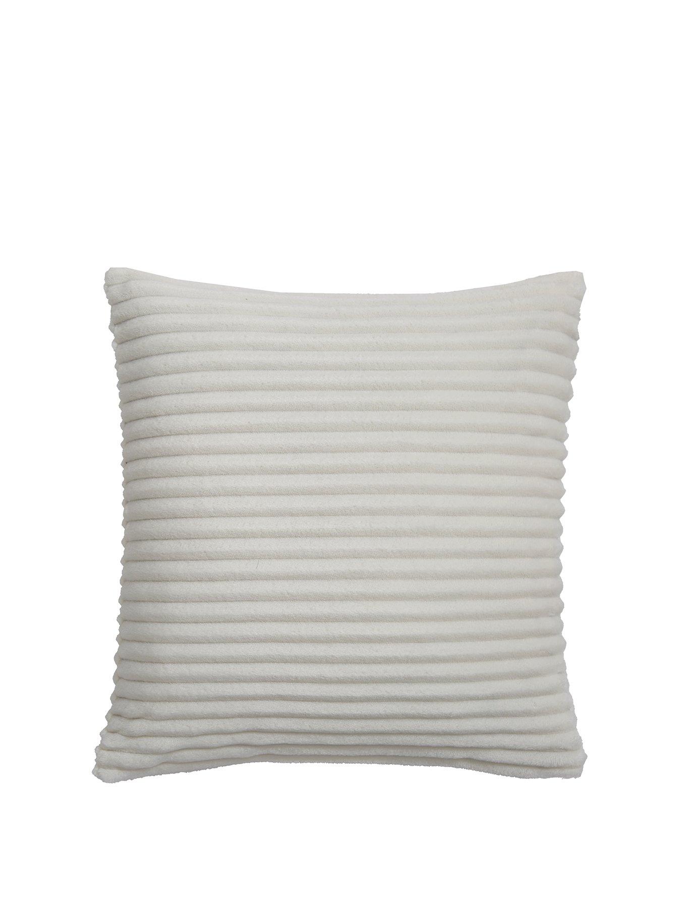 Very Home Ribbon Velour Cushion