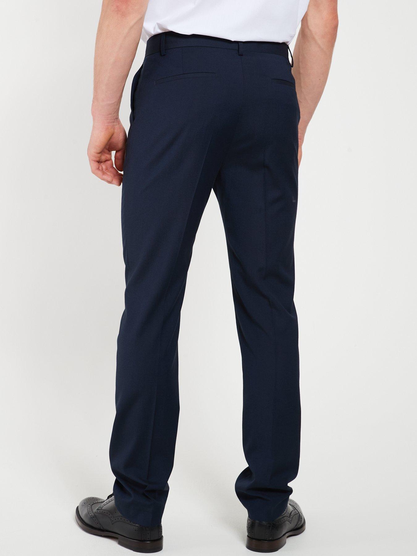 Image 2 of 6 of Everyday Regular Suit Trouser - Navy