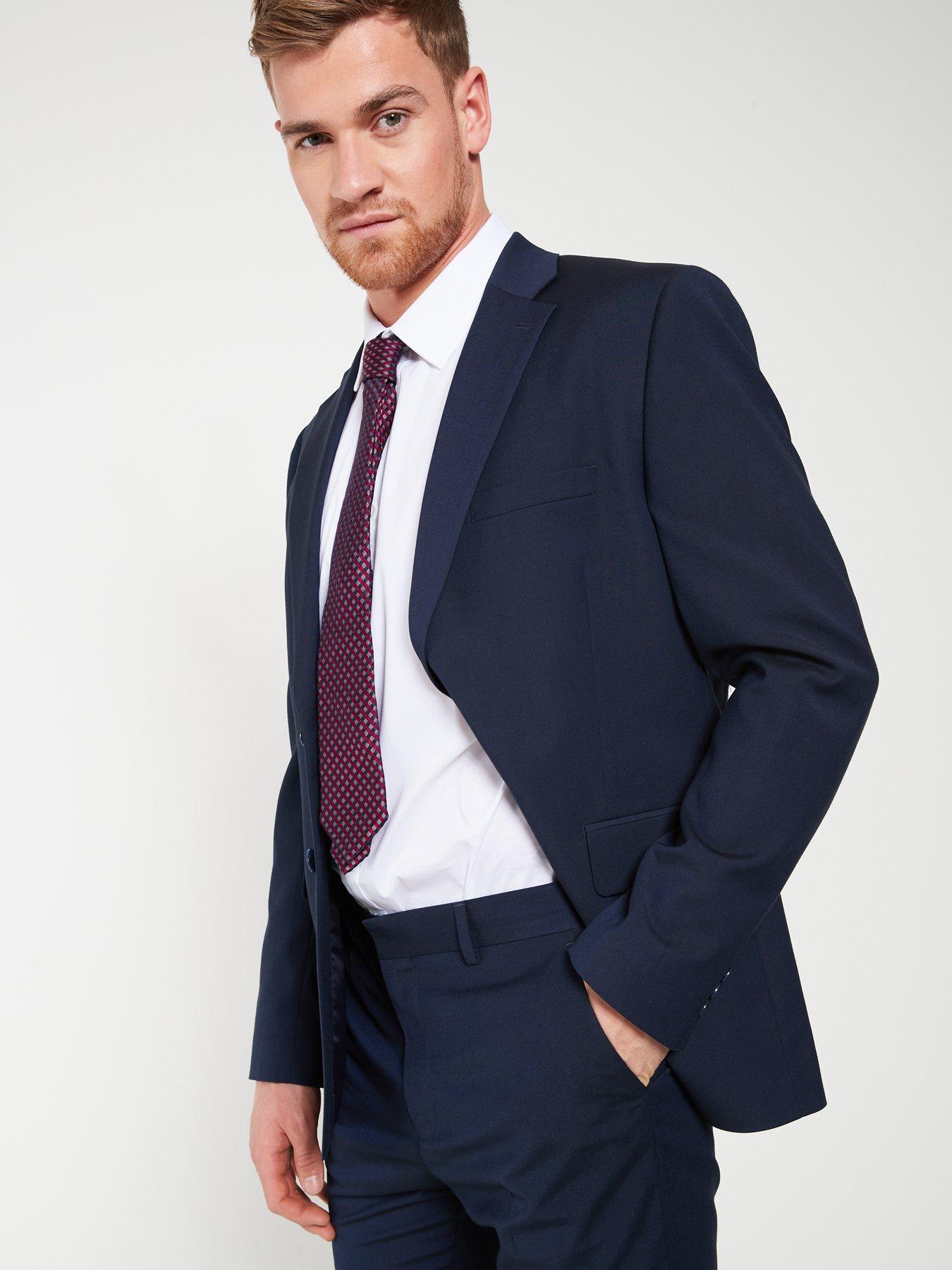 Image 4 of 6 of Everyday Regular Suit Trouser - Navy
