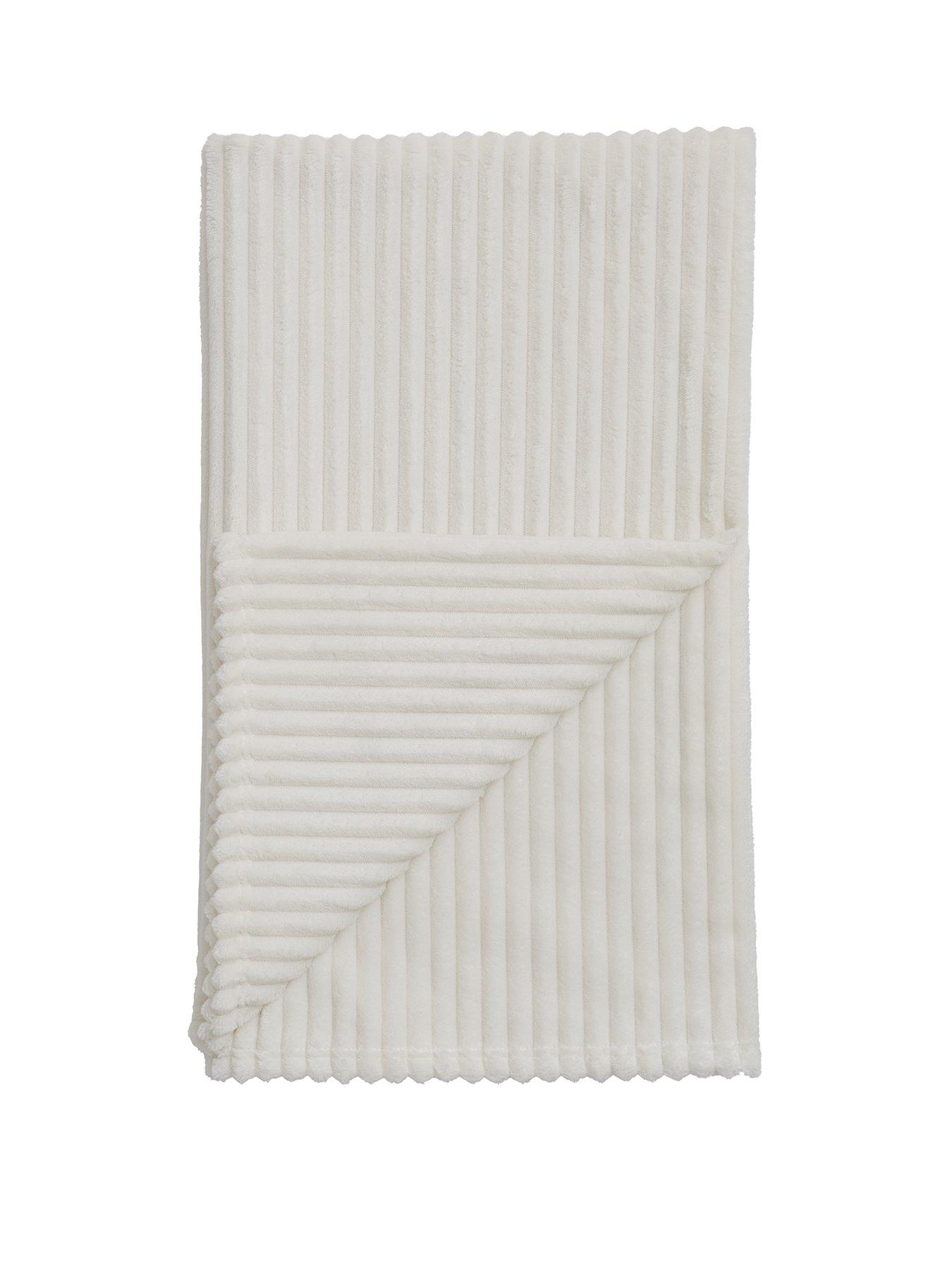 undefined Ribbon Velour Throw