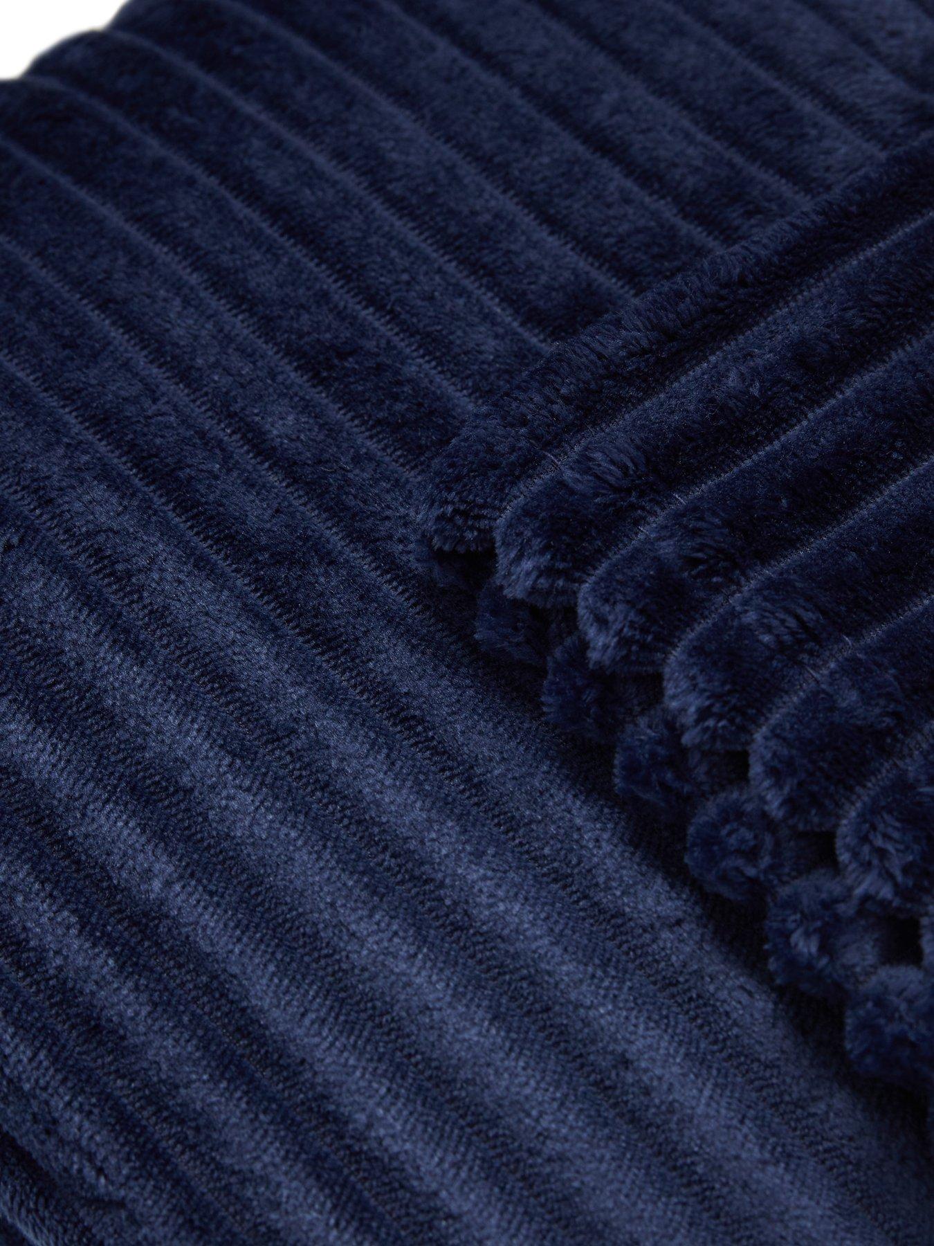 Image 3 of 3 of Everyday Ribbon Velour Throw