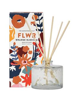 Product photograph of The Aromatherapy Co Flwr Reed Diffuser - Orange Blossom from very.co.uk