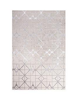 Product photograph of Asiatic Aurora Lattice Rug from very.co.uk