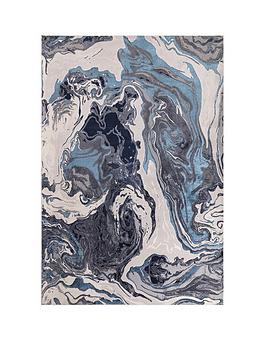 Product photograph of Asiatic Aurora Ocean Rug from very.co.uk