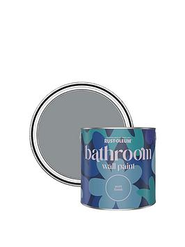 Product photograph of Rust-oleum Bathroom Wall Paint In Slate Ndash 2 5-litre Tin from very.co.uk