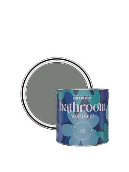 Product photograph of Rust-oleum Bathroom Wall Paint In Torch Grey Ndash 2 5-litre Tin from very.co.uk