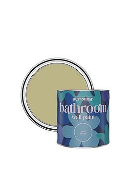 Product photograph of Rust-oleum Bathroom Wall Paint In Sage Green Ndash 2 5-litre Tin from very.co.uk
