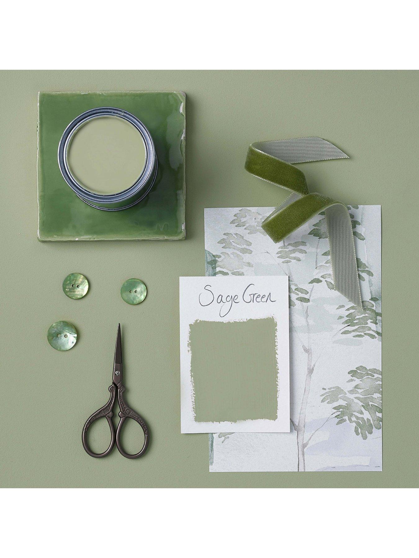 Image 3 of 4 of Rust-Oleum Bathroom Wall Paint in Sage Green &ndash; 2.5-litre tin