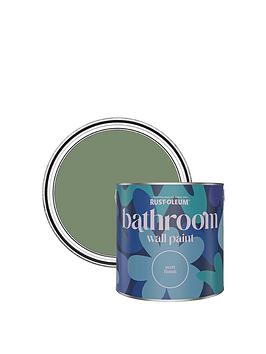 Product photograph of Rust-oleum Bathroom Wall Paint In All Green Ndash 2 5-litre Tin from very.co.uk