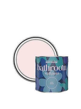 Product photograph of Rust-oleum Bathroom Wall Paint In Strawberry Vanilla Ndash 2 5-litre Tin from very.co.uk