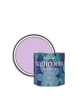 Product photograph of Rust-oleum Bathroom Wall Paint In Violet Macaroon Ndash 2 5-litre Tin from very.co.uk