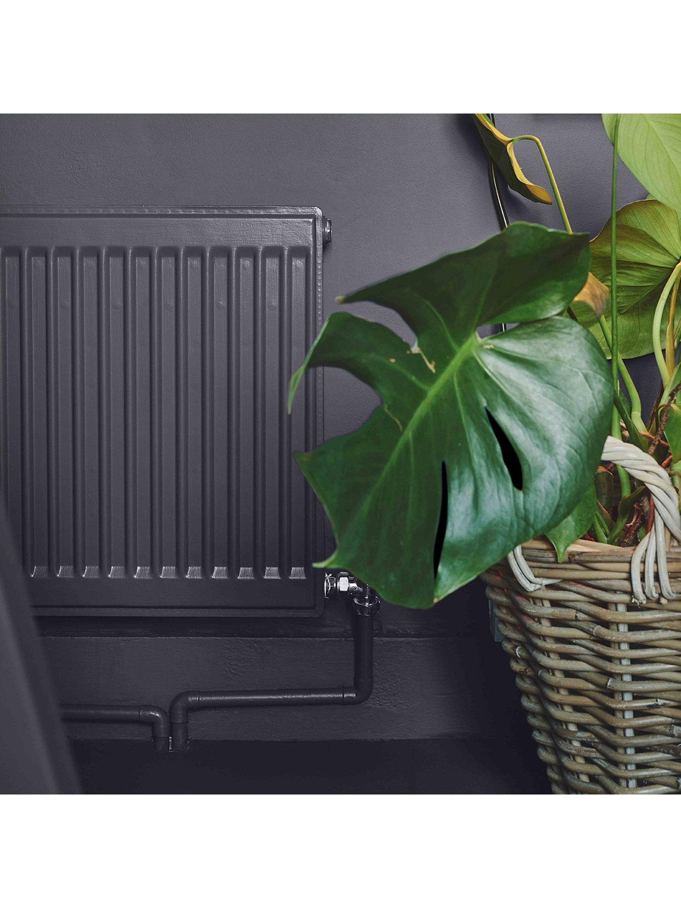 RustOleum Matt Finish 750 ml Radiator Paint Graphite very.co.uk