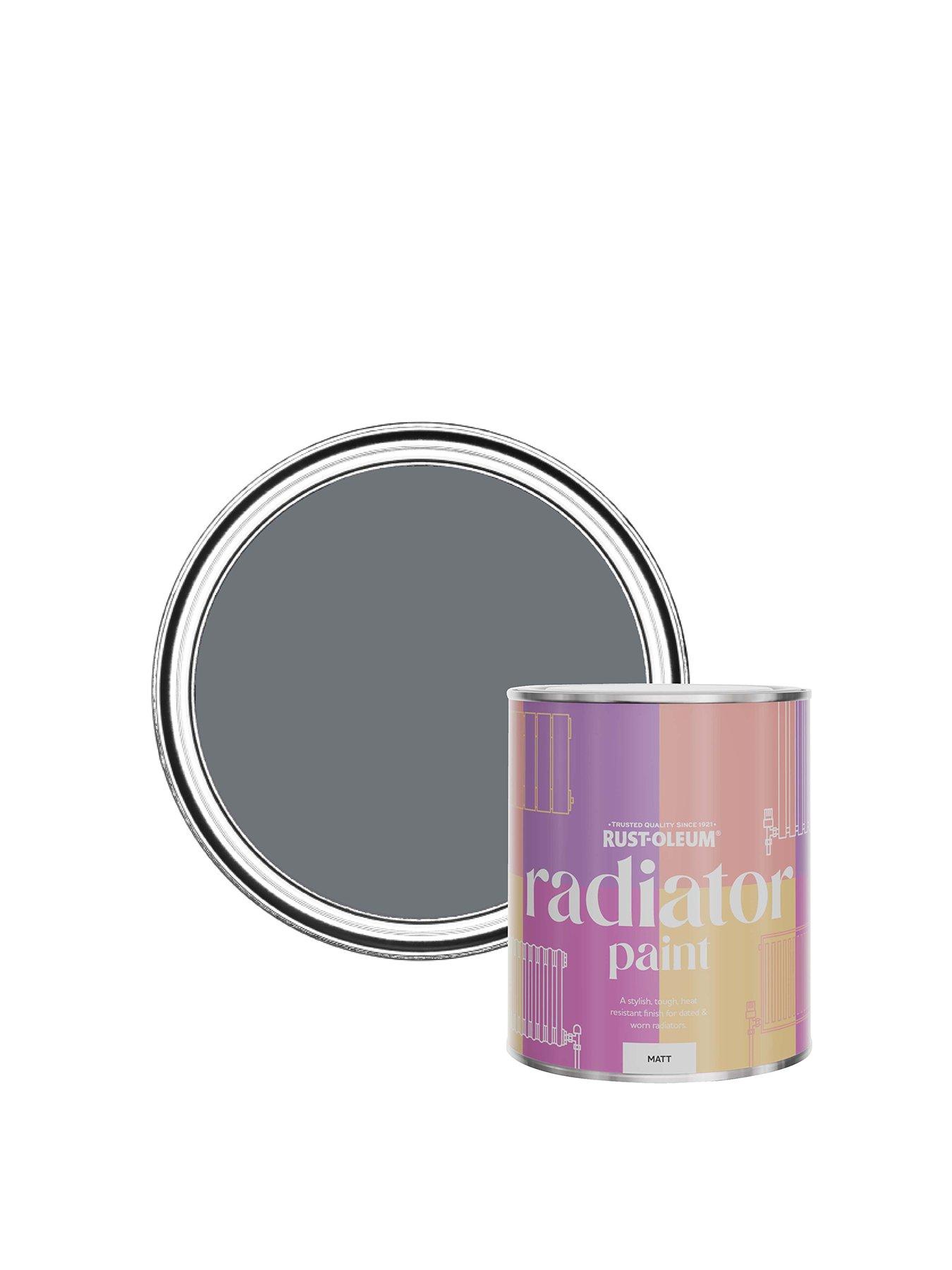 undefined Matt Finish 750 ml Radiator Paint – Marine Grey
