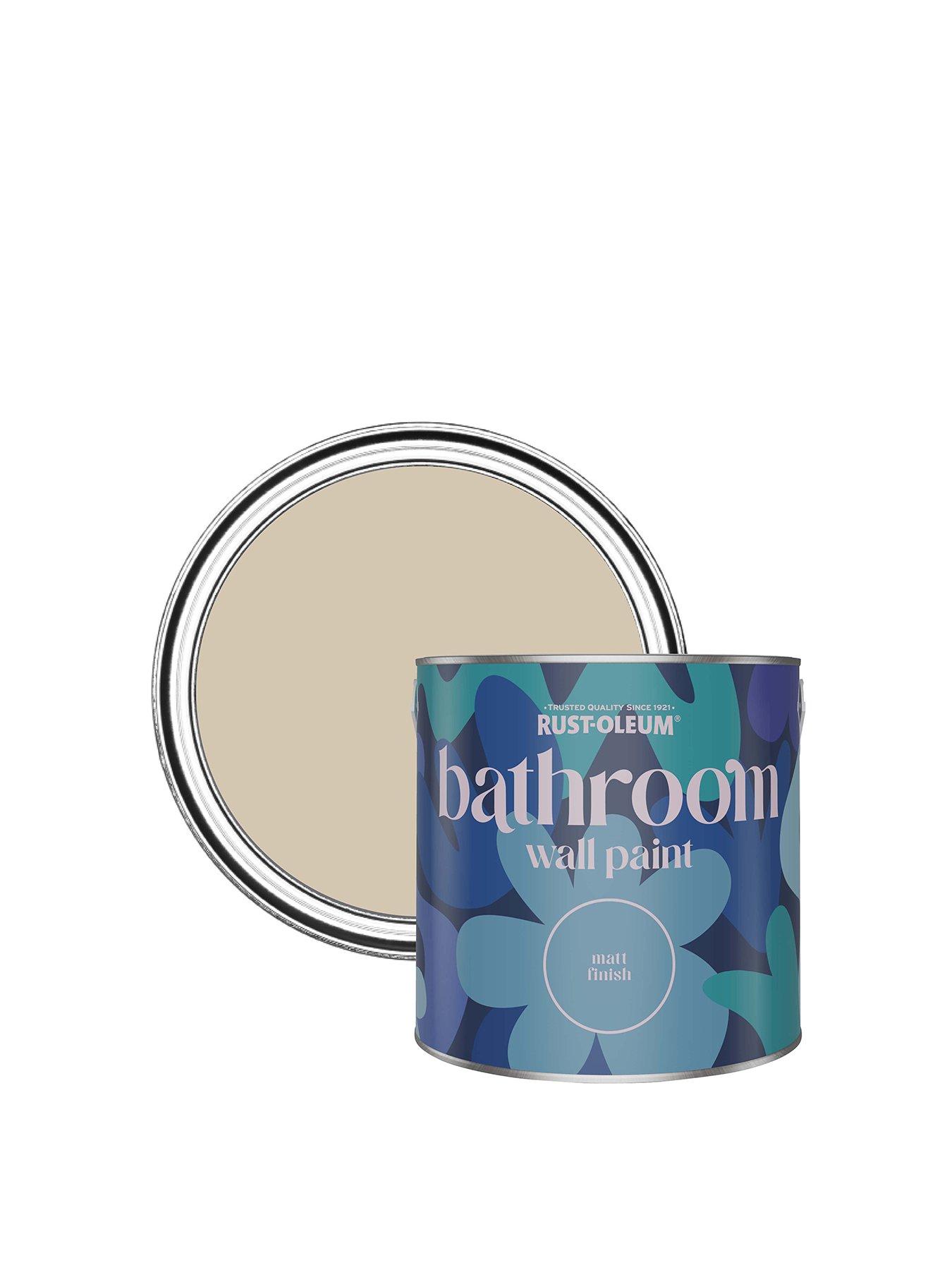 Rust-Oleum Bathroom Wall Paint in Butterscotch – 2.5-litre tin