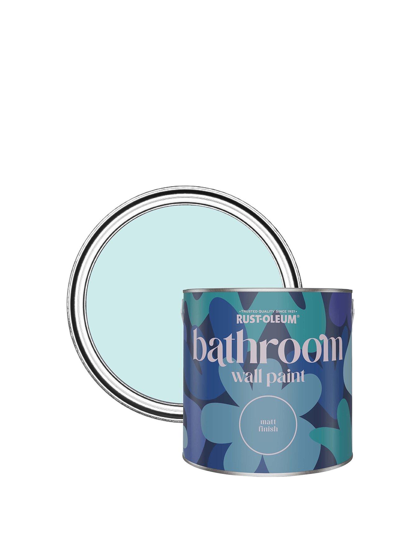 Image 1 of 3 of Rust-Oleum Bathroom Wall Paint in Duck Egg &ndash; 2.5-litre tin