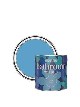 Product photograph of Rust-oleum Bathroom Wall Paint In Cerulean Ndash 2 5-litre Tin from very.co.uk