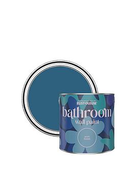 Product photograph of Rust-oleum Bathroom Wall Paint In Cobalt Ndash 2 5-litre Tin from very.co.uk