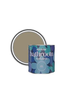 Product photograph of Rust-oleum Bathroom Wall Paint In Caf Eacute Luxe Ndash 2 5-litre Tin from very.co.uk