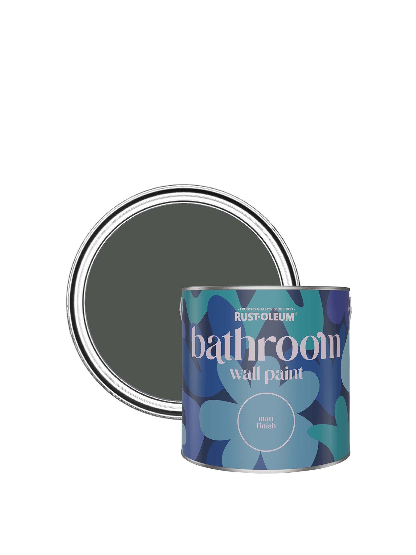 undefined Bathroom Wall Paint in Graphite – 2.5-litre tin