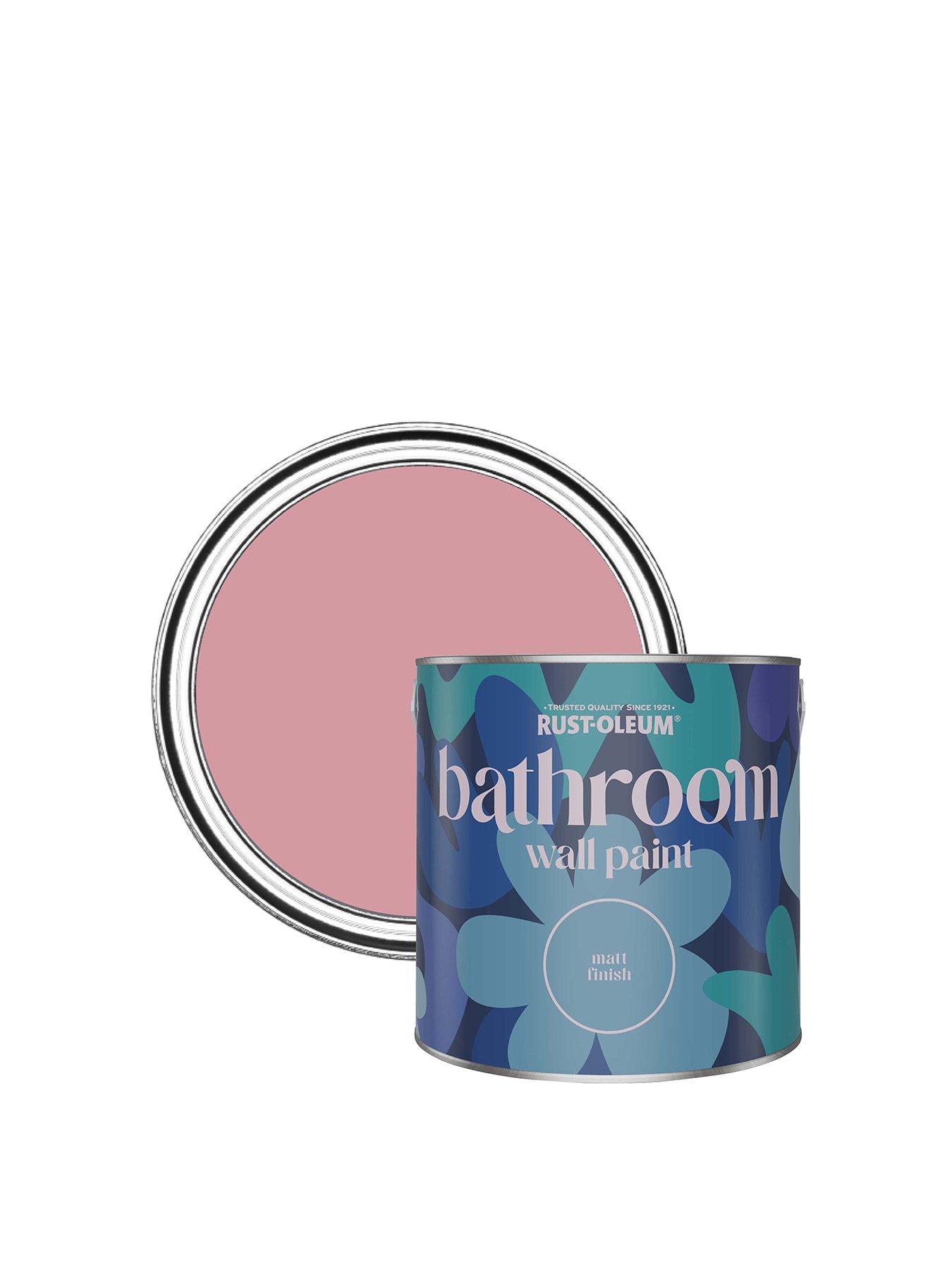 undefined Bathroom Wall Paint in Dusky Pink – 2.5-litre tin
