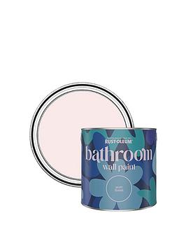 Product photograph of Rust-oleum Bathroom Wall Paint In China Rose Ndash 2 5-litre Tin from very.co.uk