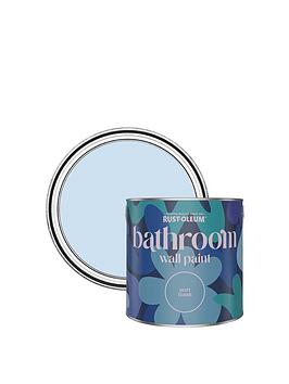 Product photograph of Rust-oleum Bathroom Wall Paint In Powder Blue Ndash 2 5-litre Tin from very.co.uk