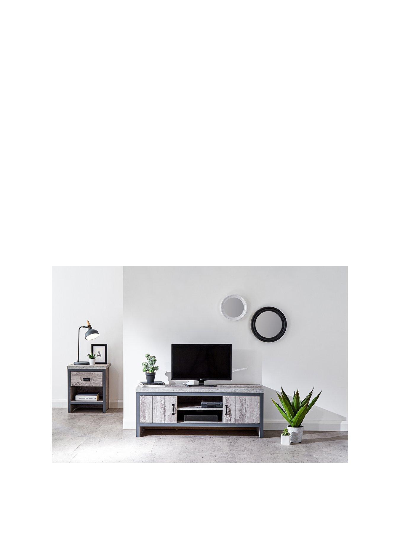 undefined Boston 2 Door TV Unit - fits up to 50 inch TV