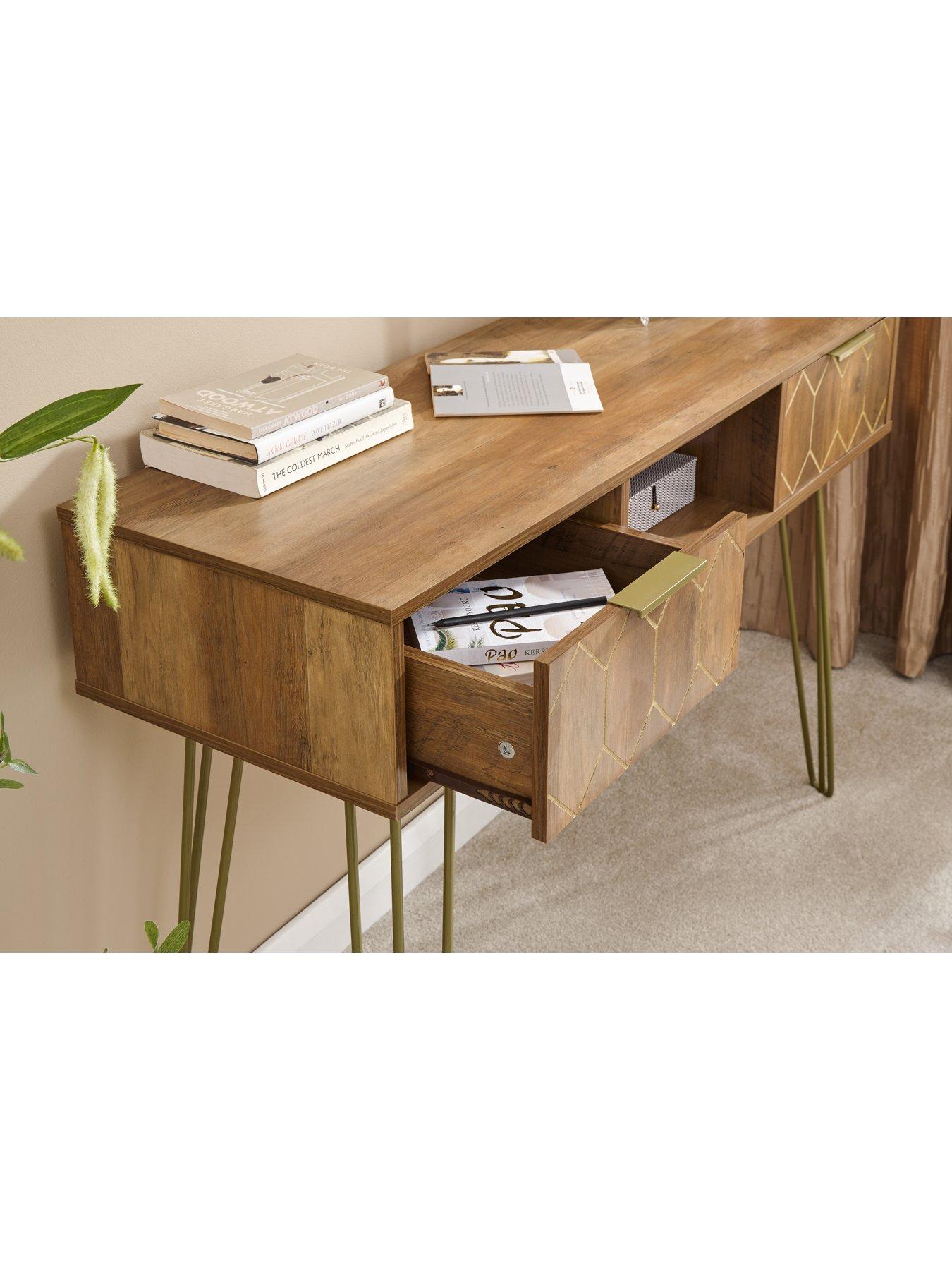 Image 3 of 6 of GFW Orleans 2 Drawer Console Table
