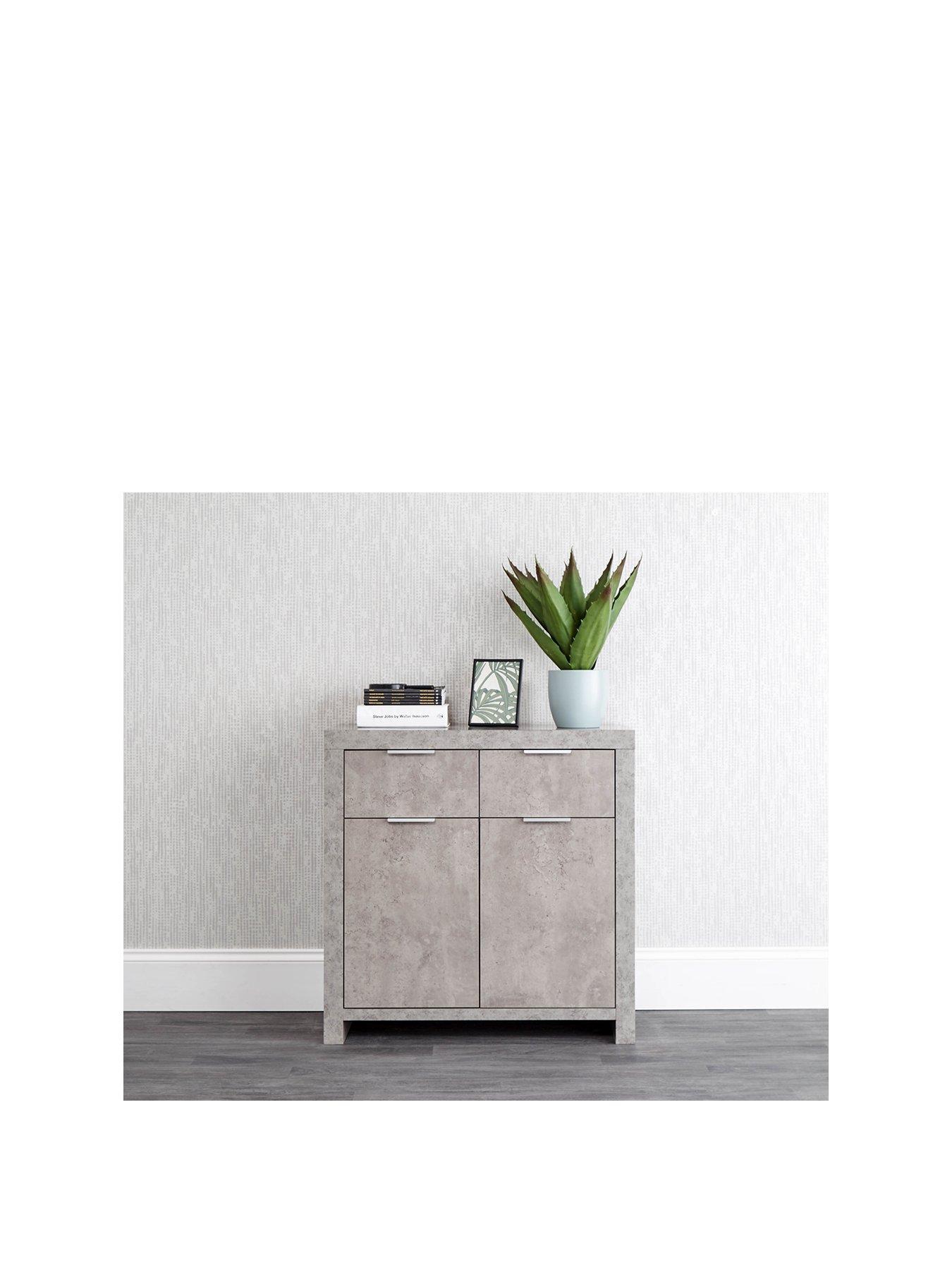 Product photograph of Gfw Bloc Compact Sideboard from very.co.uk