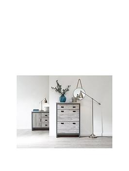 Product photograph of Gfw Boston 2 Tier 1 Drawer Shoe Cabinet from very.co.uk