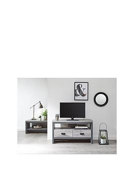 Product photograph of Gfw Boston Corner Tv Unit - Fits Up To 40 Inch Tv from very.co.uk
