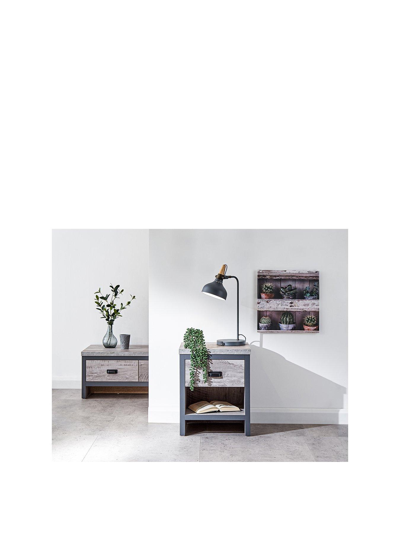 Product photograph of Gfw Boston Lamp Table from very.co.uk