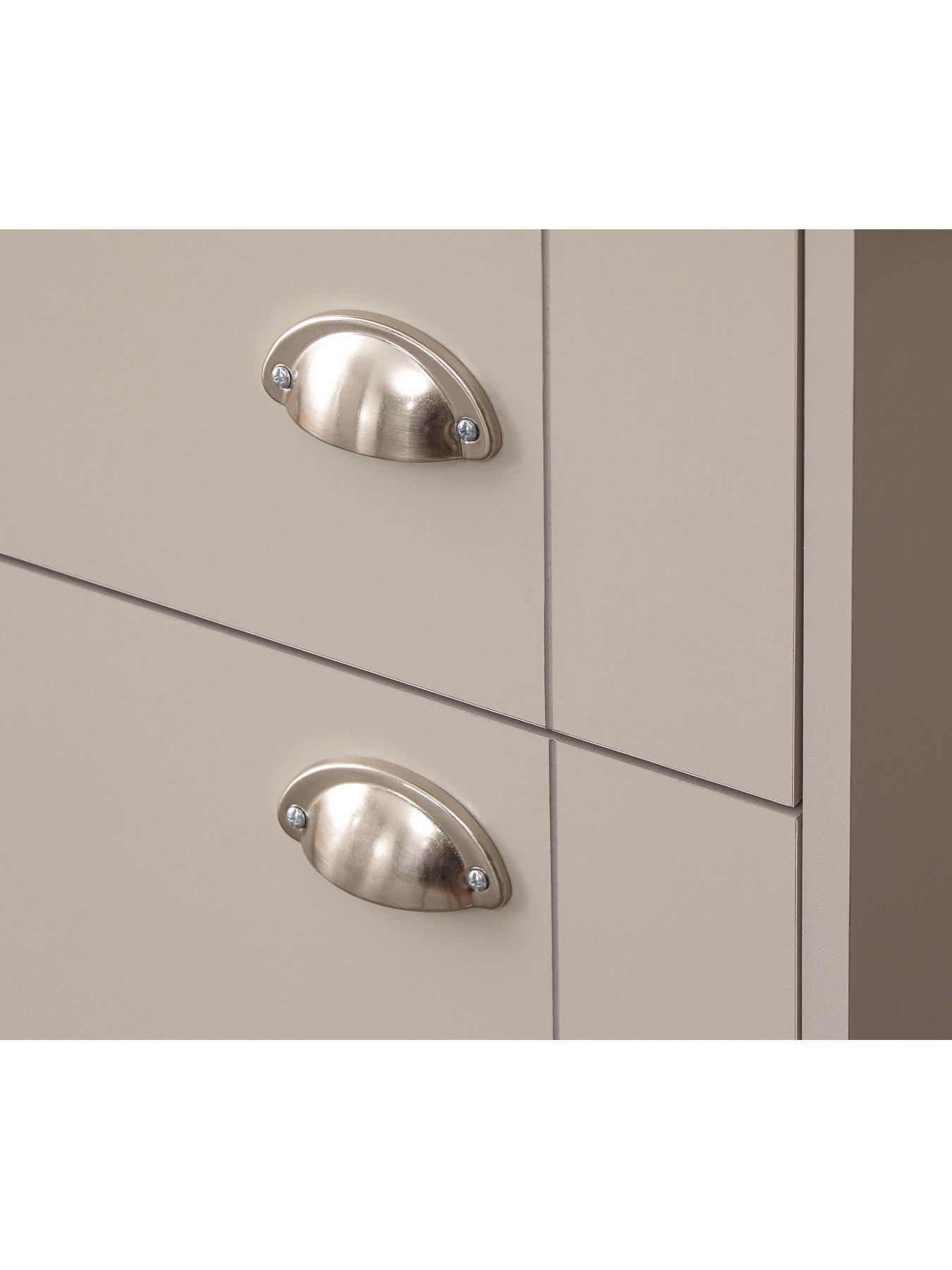 Image 5 of 6 of GFW Kendal Deluxe Shoe Cabinet - Grey