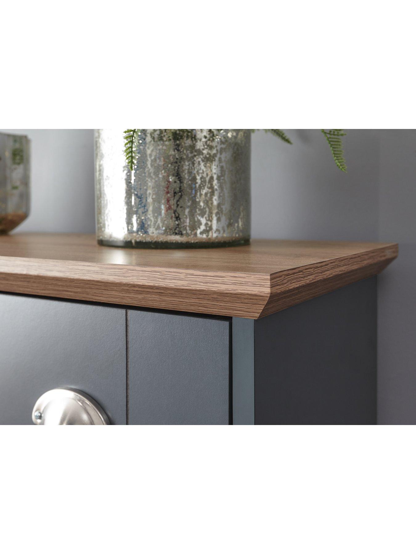 Image 4 of 6 of GFW Kendal Deluxe Shoe Cabinet - Blue