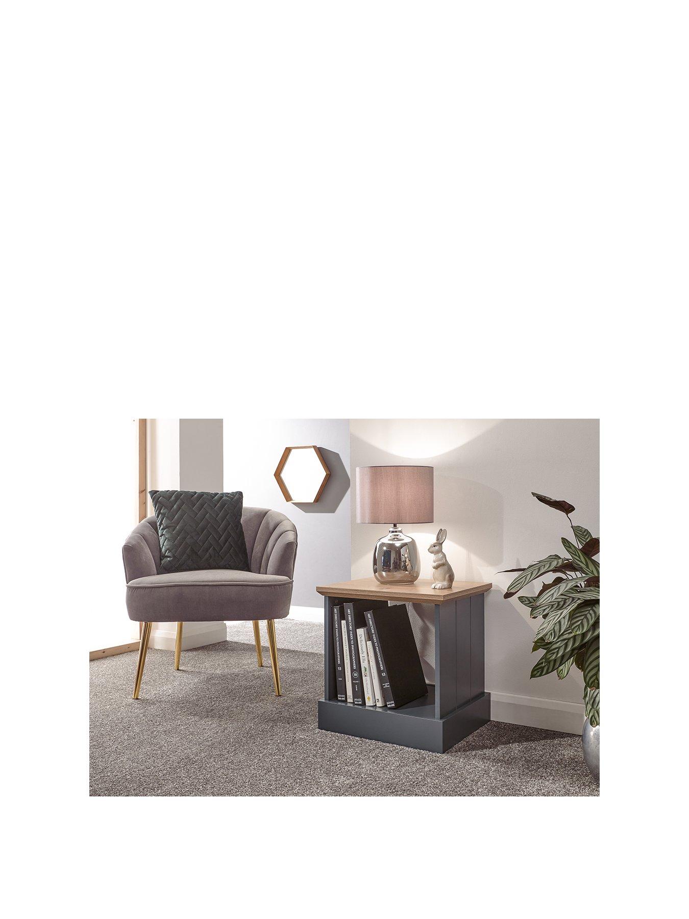 undefined Kendal Lamp Table - Blue