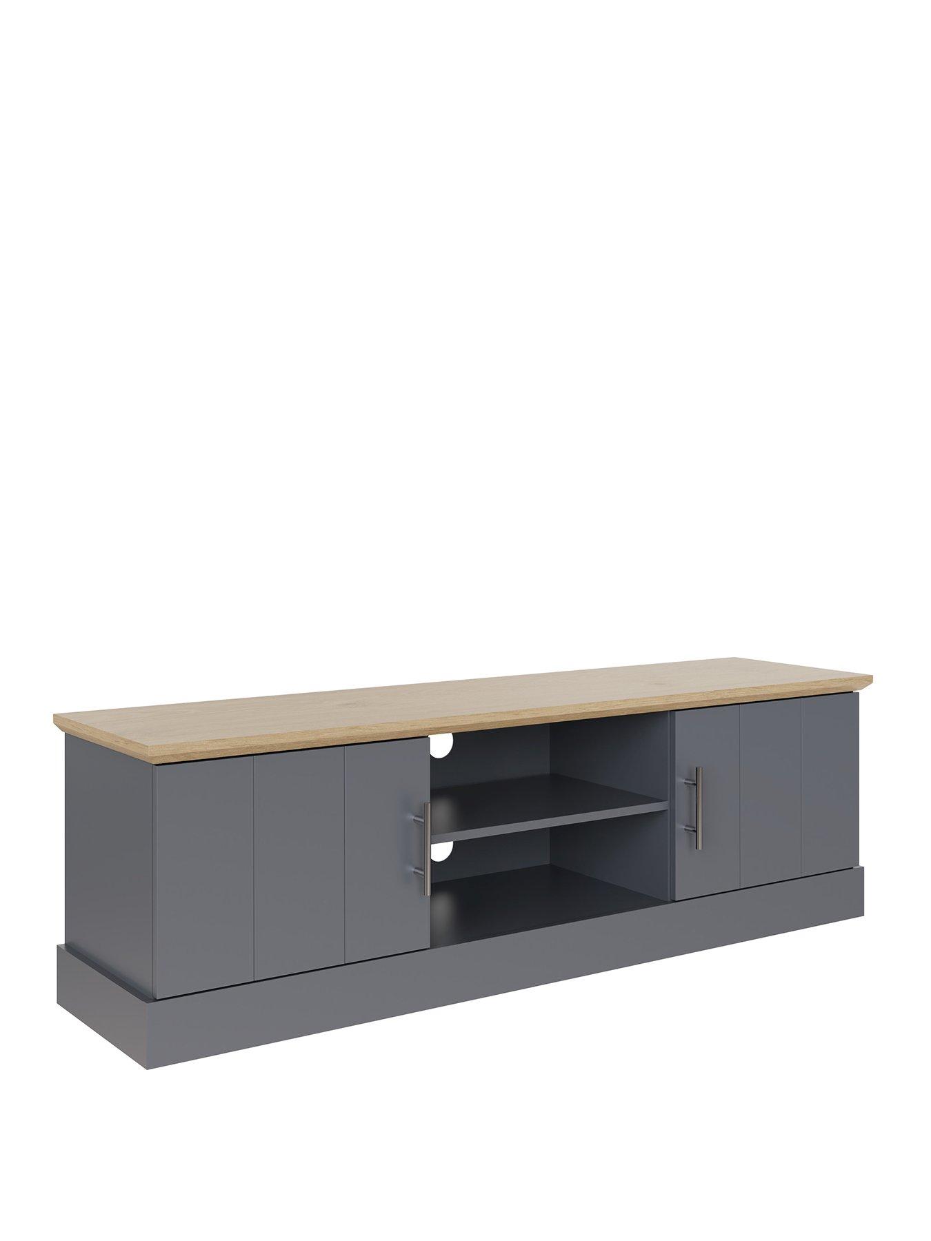 Image 3 of 5 of GFW Kendal Large TV Unit - Fits up to 65 inch TV - Blue